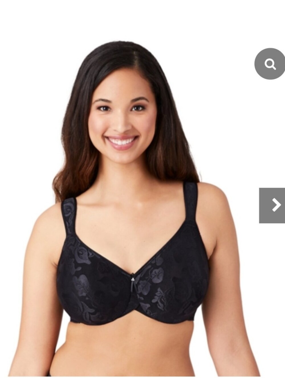 Wacoal Awareness UW Seamless Full Coverage Bra 85567 Size 40G Black